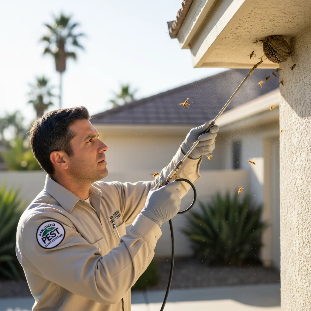When should you call a wasp exterminator in San Diego?